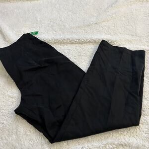 NWT Gap Womens Sz 8 Softsuit Trouser HR Pants Blk Office Tencel Teacher Preppy